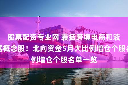 股票配资专业网 囊括跨境电商和液冷服务器概念股!北向资金5月大比例增仓个股名单一览